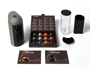 Nespresso VertuoPlus Deluxe Coffee and Espresso Maker by Breville, Titan