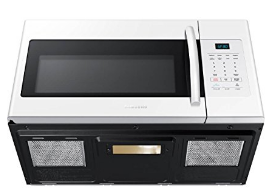 Samsung ME16H702SEW 1.6 Cu. Ft. 1000W Over-the-Range Microwave, White
