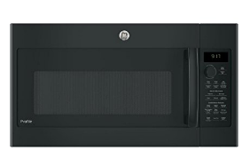 GE PVM9179DKBB Profile 1.7 Cu. Ft. Black Over-the-Range Microwave - Convection